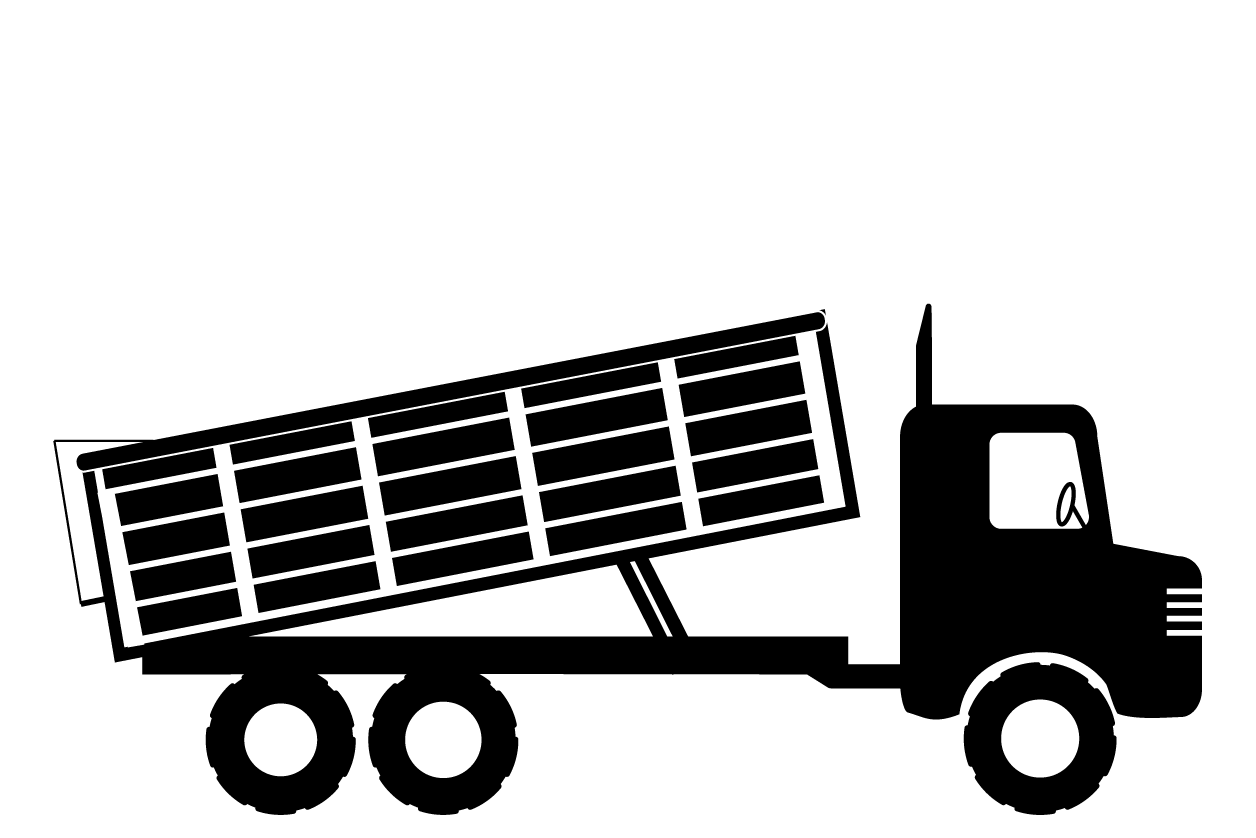 Grain Semi with bed up