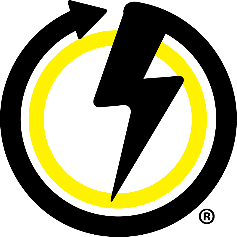 energizing safety logo icon